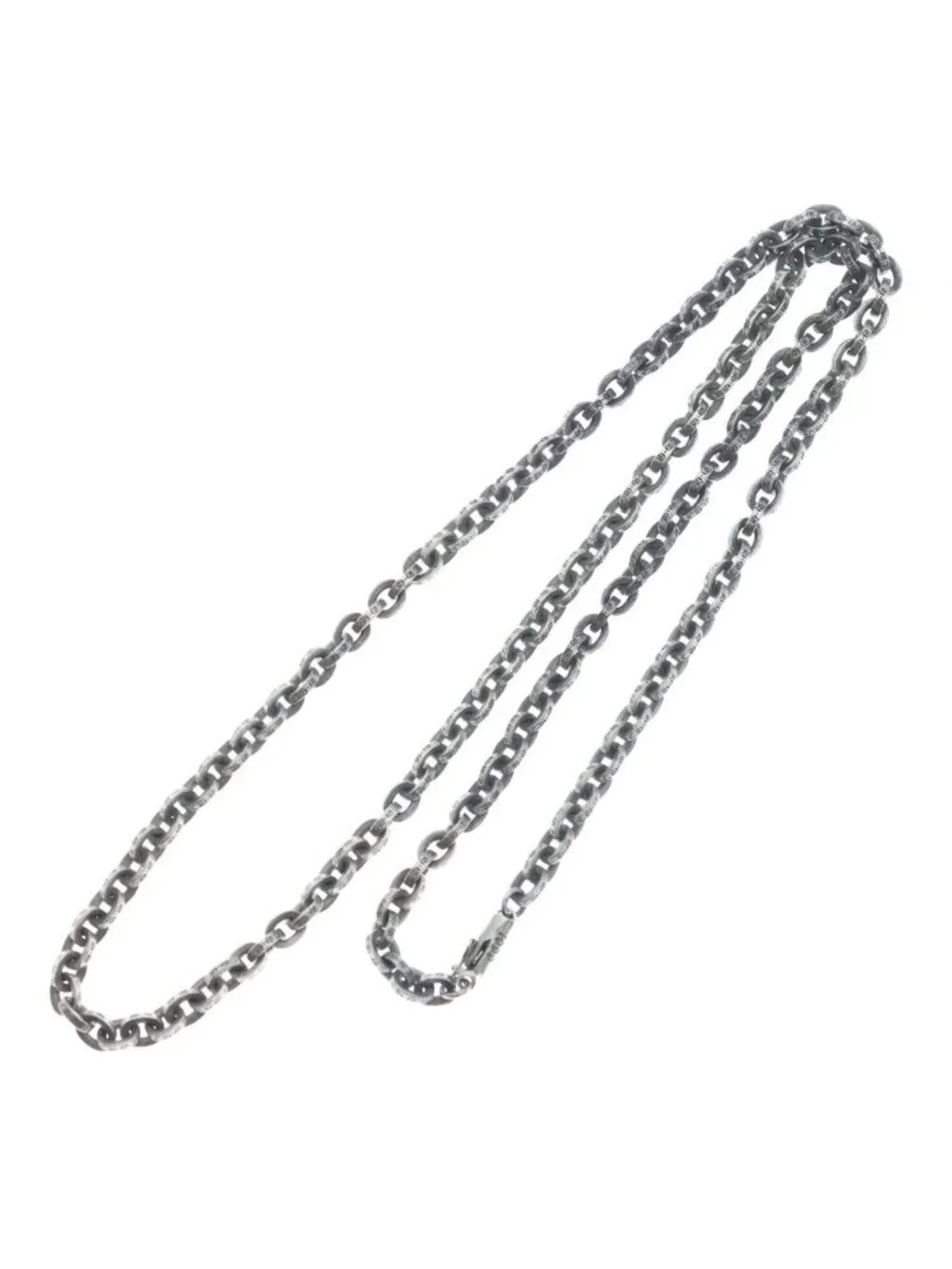 Chrome Hearts Paper Chain 24 Necklace Silver